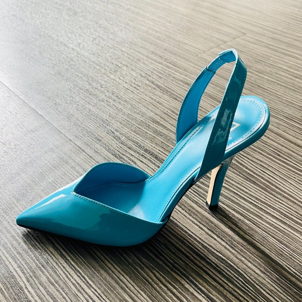 Marc Fisher Heels - The Feisty in Blue - Picture 5 of 15